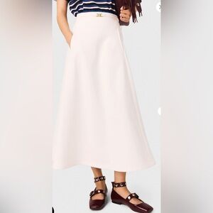 Maje Heavy crepe skirt
